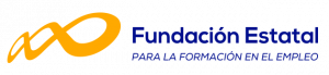 Logotipo de la Fundación Estatal para la Formación en el Empleo (FUNDAE), organismo público vinculado a la formación subvencionada y bonificada para empresas.